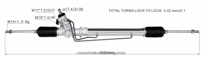 Car Parts Sold In Uganda - Power Steering Rack 44504-87601-000 BH8X22811 DAIHATSU