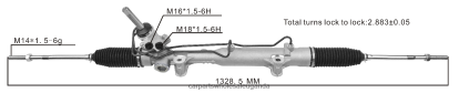 Auto Parts Wholesale Suppliers - Power Steering Rack 05151705AF BH8X22789 DODGE/CHRYSLER