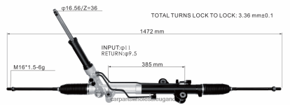Auto Parts Wholesale Near Me - Power Steering Rack CK413200AE/AJ BH8X22671 FORD