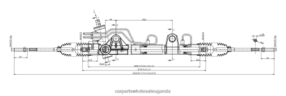 Auto Parts Wholesale Suppliers - Power Steering Rack 96FB-3200-AH BH8X22663 FORD