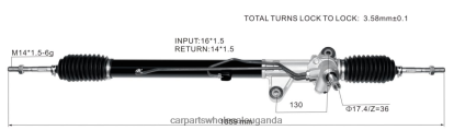 Auto Parts Wholesale Near Me - Power Steering Rack 53601-S04-E82 BH8X22536 HONDA