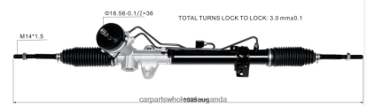 Car Accessories Wholesale - Power Steering Rack 57700-0U000 577004L000 BH8X22740 HYUNDAI/KIA