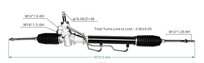 Car Parts Wholesale Uganda - Power Steering Rack 57710-05900 BH8X22773 HYUNDAI/KIA