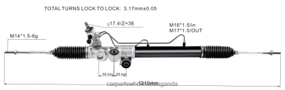 Auto Parts Wholesale - Power Steering Rack 8-97943521-0 BH8X22607 ISUZU