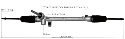 Car Parts Sold In Uganda - Power Steering Rack KD31-32-110 BH8X22631 MAZDA