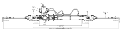 Car Accessories Wholesale - Power Steering Rack MB911897 BH8X22551 MITSUBISHI
