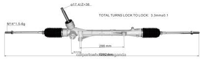 Car Parts Sold In Uganda - Power Steering Rack 4410A557 BH8X22550 MITSUBISHI