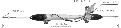 Car Spare Parts In Kampala - Power Steering Rack 48580-65J51 BH8X22615 SUZUKI