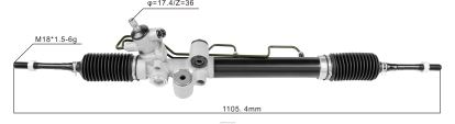 Auto Parts Wholesale Near Me - Power Steering Rack 44250-25030 BH8X22509 TOYOTA