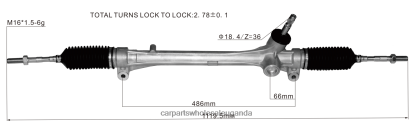 Car Parts Wholesale Uganda - Power Steering Rack 45510-48030 BH8X22521 TOYOTA