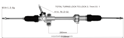 Car Spare Parts In Kampala - Power Steering Rack 45510-B4010 BH8X22498 TOYOTA
