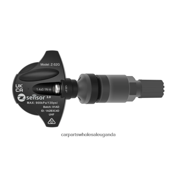 Car Spare Parts In Uganda - Holden OE Replacement TPMS Sensor - OE P/N 95712232, 13598773 Freq 433Mhz 02P82D1391 Metal Valve Stem - Dark Gray